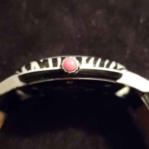 2 Betsey Johnson Women\'s Watches Black Zebra &‎ Pink Patent Leather main image 13